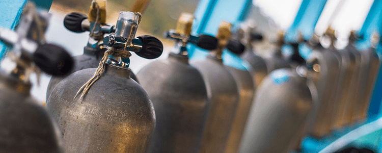 Газовые баллоны в Озерной